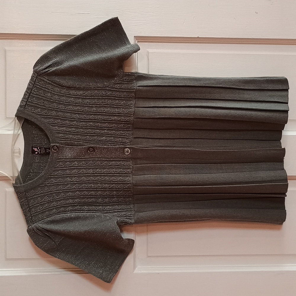Gray Women's Cardigan Sweater